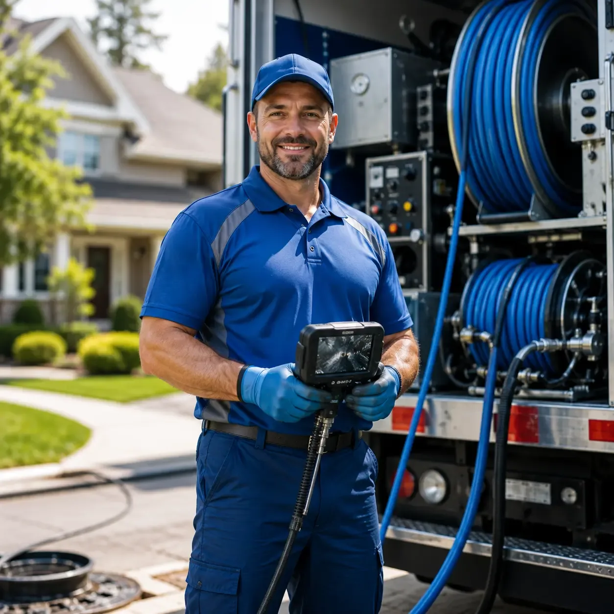 Local outdoor drain cleaning specialists in Husum, WA